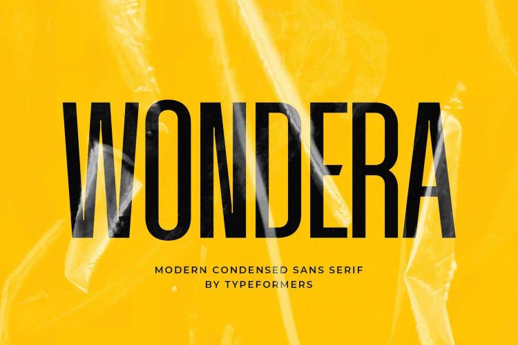 Modern Condensed Sans Font