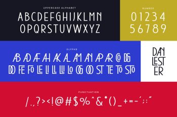 Modern Ligature Sans Serif Font