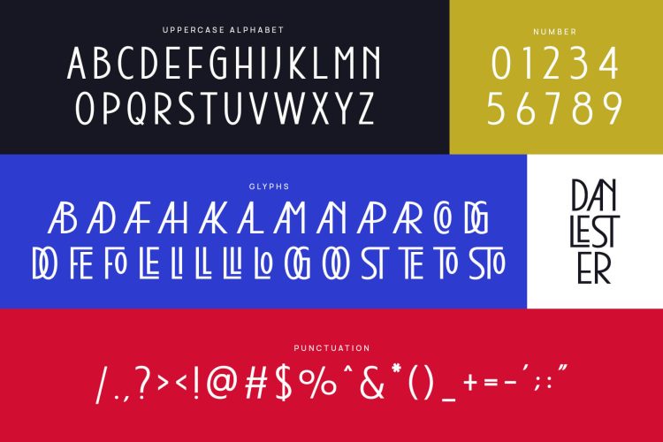 Modern Ligature Sans Serif Font