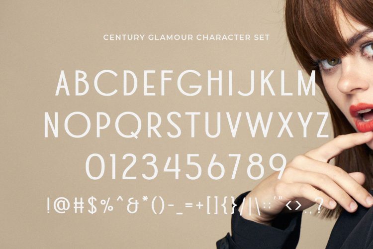 stylish sans serif font