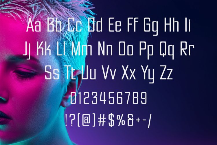 Futuristic Sans Serif