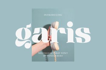 Nostalgic Serif Font