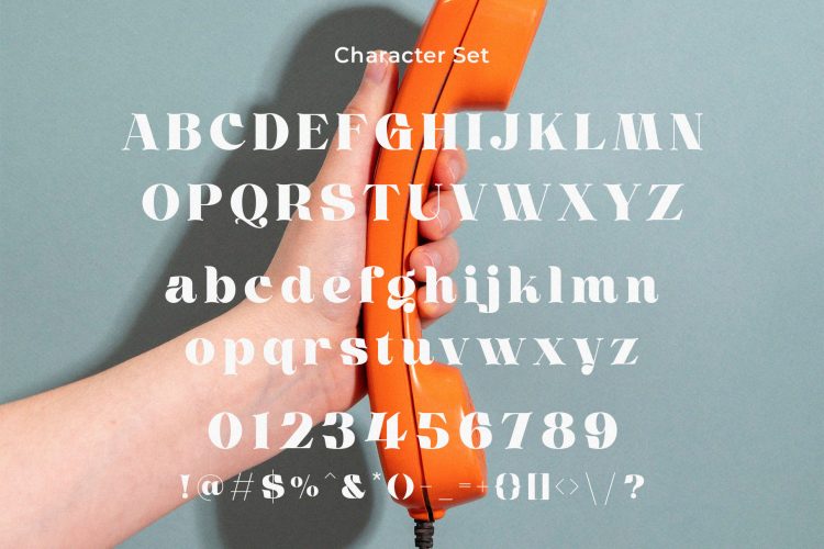 Nostalgic Serif Font