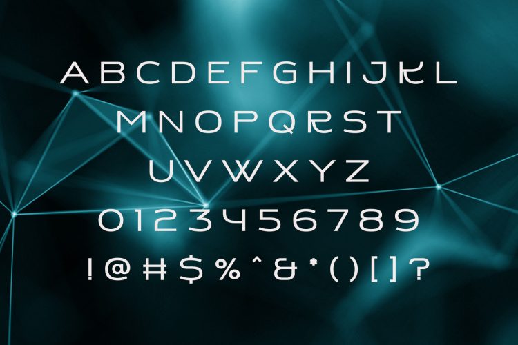 Futuristic Sans Serif