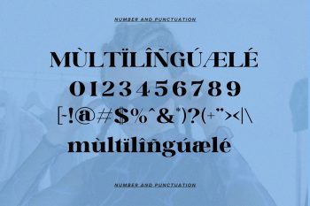 Modern Bold Serif