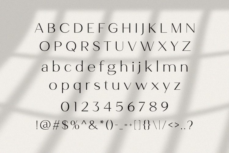 Modern Sans Serif