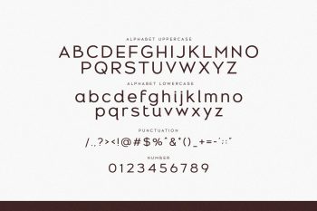 Modern Sans Serif
